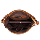 Adjustable Leather Tote Bag with Multi-compartments - Large Capacity