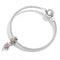 925 Sterling Silver Flower Elf Pendant For Bracelet Or Necklace