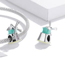 925 Sterling Silver Windmill Beads For Diy Bracelets & Necklaces