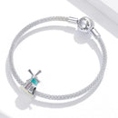 925 Sterling Silver Windmill Beads For Diy Bracelets & Necklaces