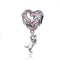 925 Sterling Silver Heart Dog Bone Beads For Diy Bracelets