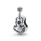 925 Sterling Silver Guitar Beads For Diy Bracelets & Necklaces