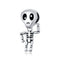 925 Sterling Silver Skull Beads For Diy Bracelets & Necklaces