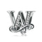 Diy Bracelet Beaded Accessories With Zircon Beads 26 Letters Style - W