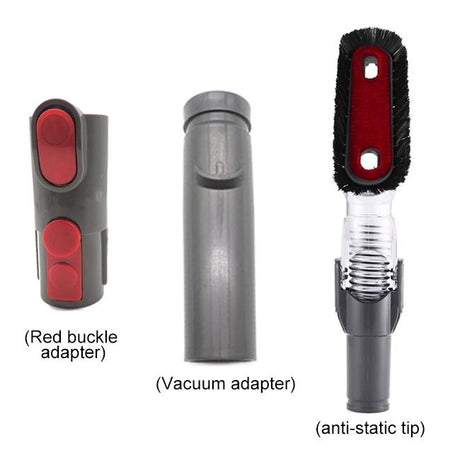 3-in-1 Bendable Anti-static Suction Head Kit for Dyson V6 / V7 / V8 / V9 / V10 Vacuum