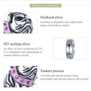 925 Sterling Silver Bulldog Beaded Charm Bracelet