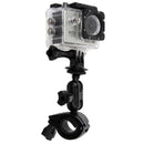 360 Degree Rotating Clamp Mount for Action Cameras