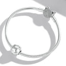 925 Sterling Silver Moon Beads For Diy Bracelets & Necklaces