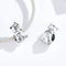 925 Sterling Silver Adorable Cat Beaded Bracelet