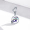 925 Sterling Silver Egyptian Twin Eyes Pendant