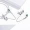 925 Sterling Silver Koala Safety Chain For Bracelets & Necklaces