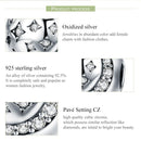925 Sterling Silver Exquisite Star Diamond Beads For Diy Bracelets & Necklaces