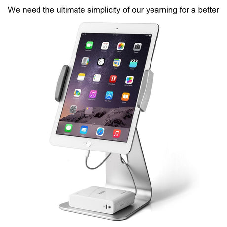 360 Degree Rotating Aluminum Tablet Stand - Universal 7-13 Inch