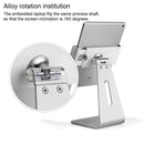 360 Degree Rotating Aluminum Tablet Stand - Universal 7-13 Inch