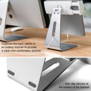 360 Degree Rotating Aluminum Tablet Stand - Universal 7-13 Inch