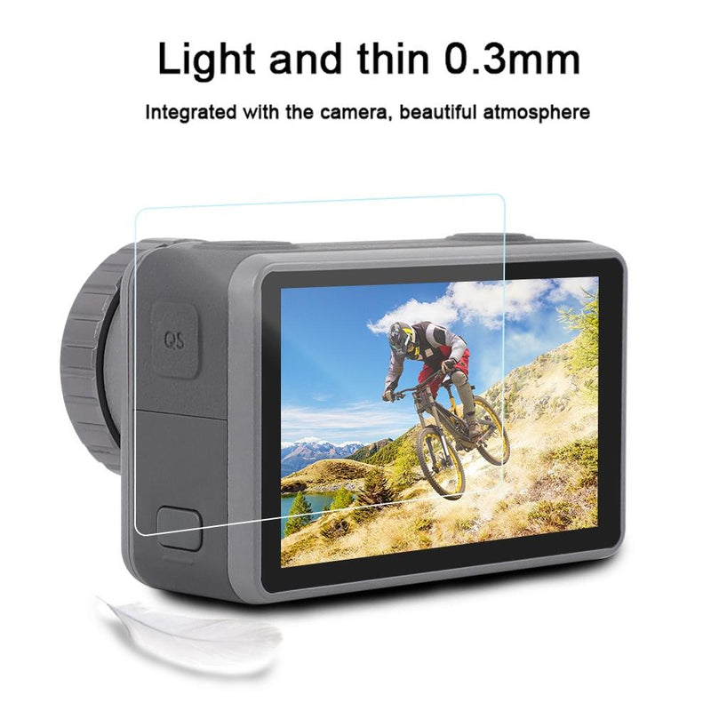 3-In-1 Hd Lens With Front & Back Lcd Display And Protective Film