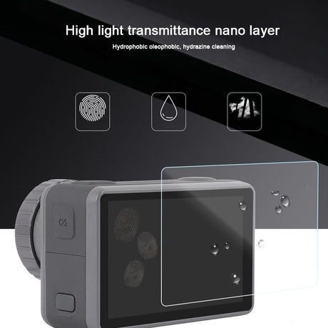 3-In-1 Hd Lens With Front & Back Lcd Display And Protective Film