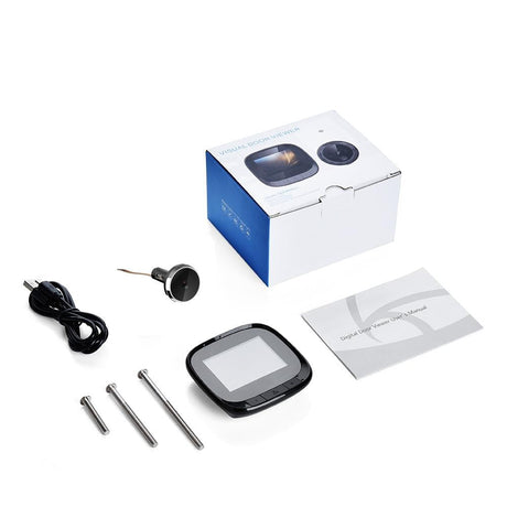 2.4 Screen Digital Peephole Viewer With 0.3Mp Camera And Door Bell
