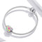 925 Sterling Silver Heart Beads For Diy Bracelets & Necklaces