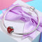 925 Sterling Silver Strawberry Beads For Diy Bracelets
