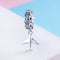 925 Sterling Silver Diy Airplane Star Pendant