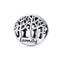 925 Sterling Silver Handmade Family Beaded Bracelet