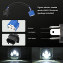 7 Inch H4 / H13 Dc 9V - 30V 4000Lm 6000K 40W 7 Inch Car Round Shape Led Headlight Lamps For Jeep Wrangler