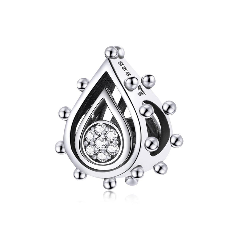 925 Sterling Silver Lotus Bud Beads For Diy Bracelets & Necklaces