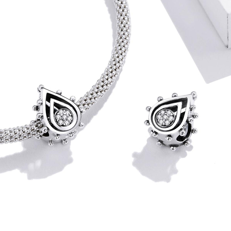 925 Sterling Silver Lotus Bud Beads For Diy Bracelets & Necklaces
