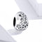 925 Sterling Silver Retro Easter Egg Diy Bracelet Beads