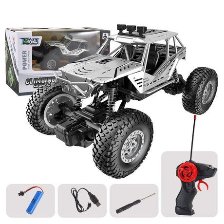 Medium Alloy Off-road Rc Car for Kids - Silver