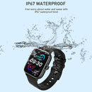 Smart Bluetooth Watch With Heart Rate Monitor Silver Gray