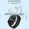 Smart Bluetooth Watch With Heart Rate Monitor Silver Gray