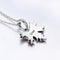 925 Sterling Silver Autumn Maple Leaf Beaded Bracelet
