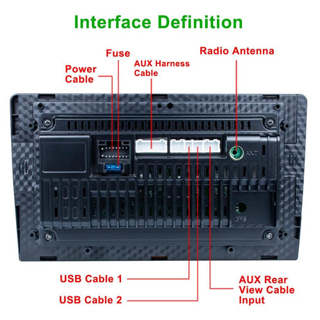 7 Inch Carplay Mp5 Player + 12 Light Camera - C7001