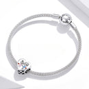 925 Sterling Silver Love Beads For Diy Bracelets & Necklaces
