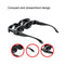 Adjustable Focus Fishing Binoculars With Red Polarised Lens