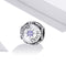 925 Sterling Silver Zodiac Zircon Bead Bracelet / Necklace Set Cancer Style - Cancer