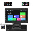10.1 Inch Full Screen Car Mp5 Player With Wired Carplay - Standard + 12 Light Camera