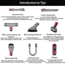 2-piece Vacuum Cleaner Brush Set for Dyson V7-v15