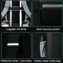 17.3 Silver Gaming Backpack with Hard Shell for Computers