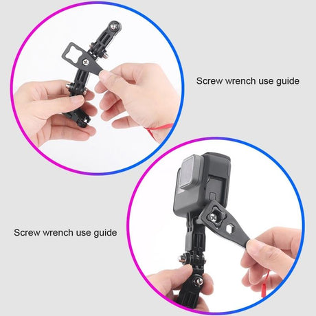 2-Pack Multi Joint Arm Mounts For Gopro & Action Cameras