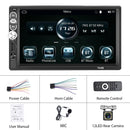 7 Inch Mp5 Bluetooth Carplay Player With Reversing Camera - Standard + 12 Lights