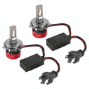 1 Pair H4 Dc12V 65W 6000K 6500Lm Led Car Headlights