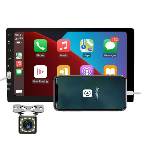 9 Inch Carplay Mp5 Player + 12 Light Camera - Standard Style