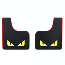 2Pcs Car Tire Mud Flap Modification Plastic Anti-Splash Mud Flap Fender Guard - Cat Eye - Large Blank