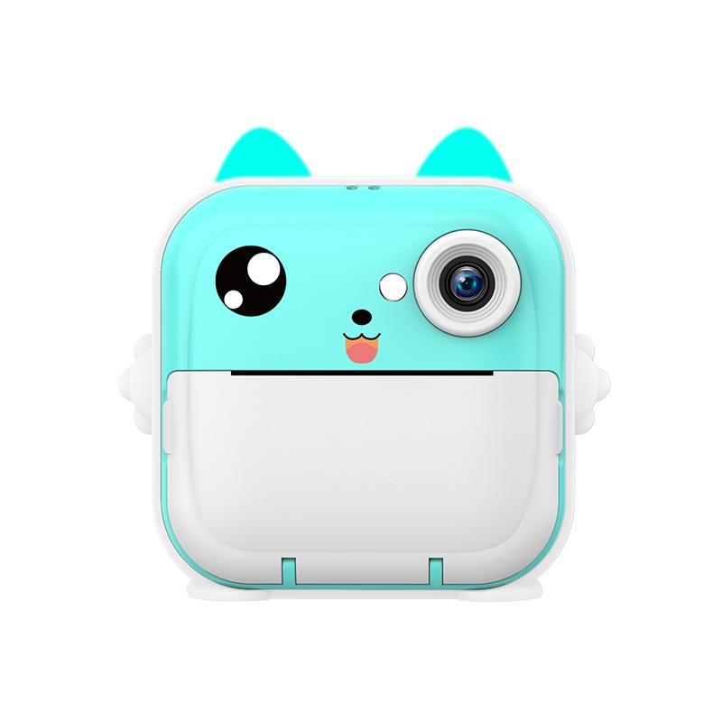 Instant Camera With Thermal Printer And Hd Video - Blue 16G