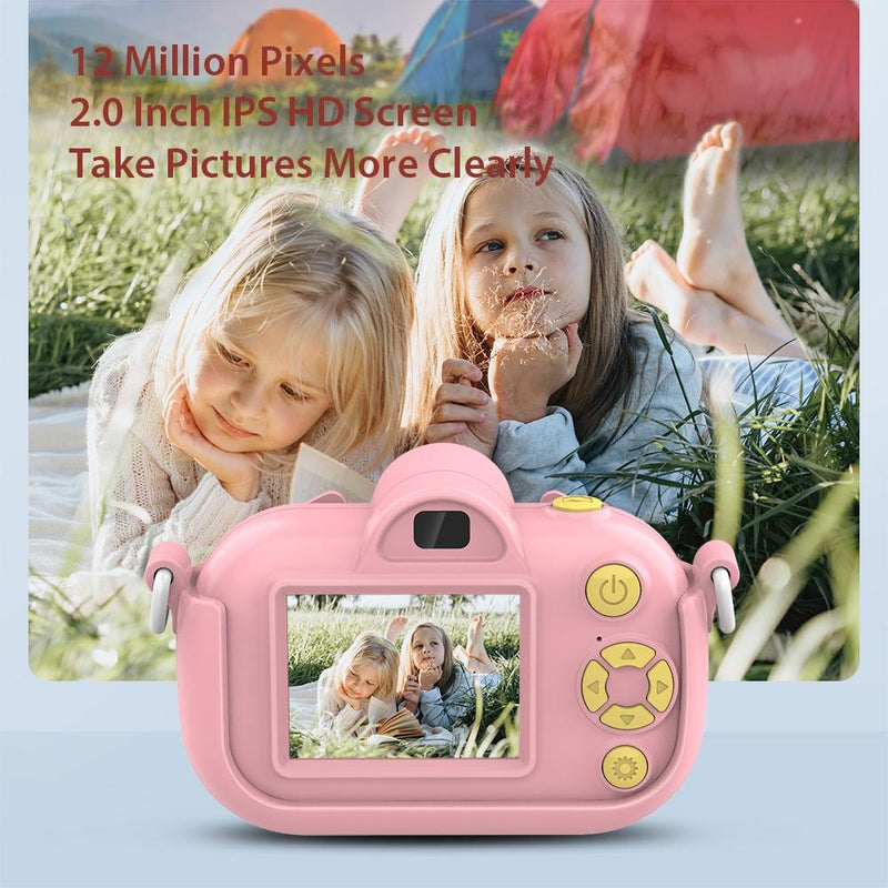 2.0-Inch 4X Zoom Hd Digital Camera For Kids - Blue