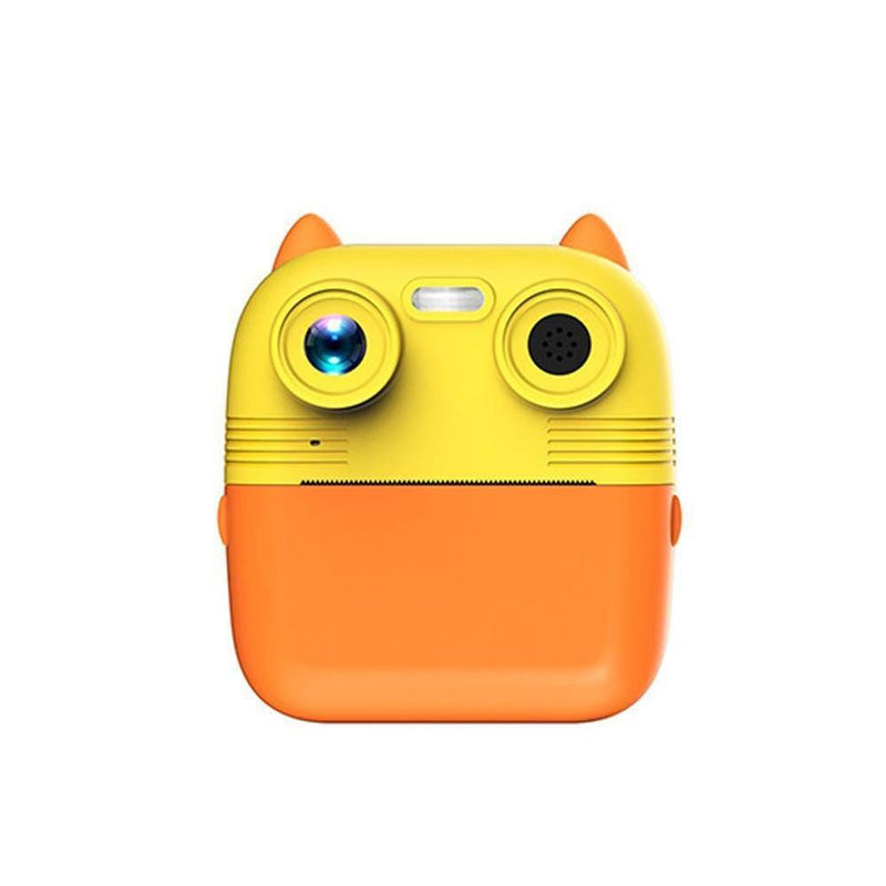 Instant Print Camera With Dual Lens - 2.8 Screen For Kids Blue