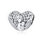 925 Sterling Silver Motherly Love Relief Beads For Diy Bracelets & Necklaces
